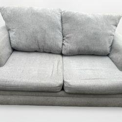 Gray Loveseat 