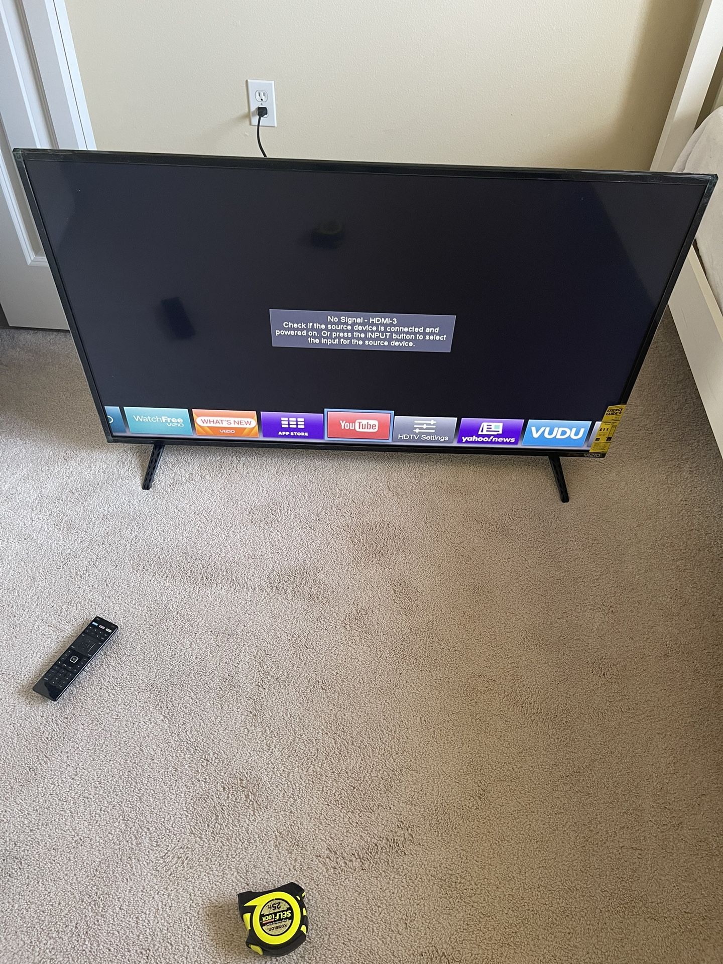 Vizio 48-Inch TV – Great Condition – $50