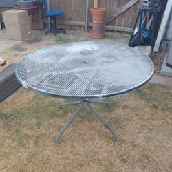 MCM patio table