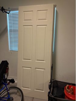 Seven- 36x96 hollow core doors