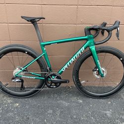 2024 Specialized SL8 Tarmac Pro di2 54 powermeter green
