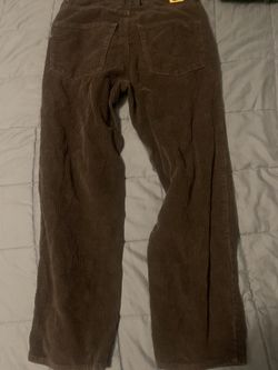 Brown Corduroy Empire Pants (size 28)