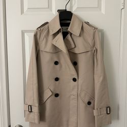 Coach womens Short Trench Coat