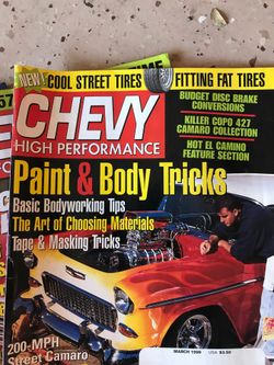 Chevy High Performance magazines