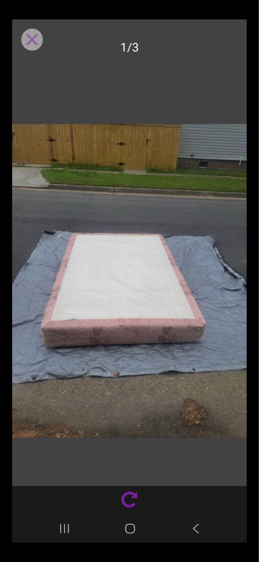 FULL SIZE HEAVY DUTY BOX SPRING