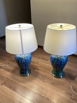 Decorative Glass Lamp Set