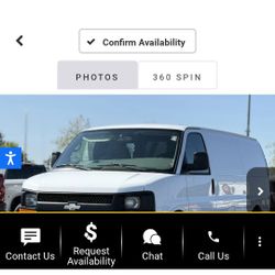2012  Chevy Express Van