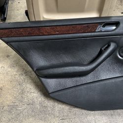 BMW E46 330i 325i 323i DRIVER REAR DOOR CARD PANEL