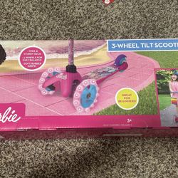 Barbie 3 Wheel Scooter 