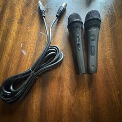 Microphones And Cord 