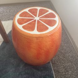 Blood Orange/grapefruit Food Stool