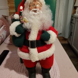 Santa Stuffed Posable Arms & Legs 16"