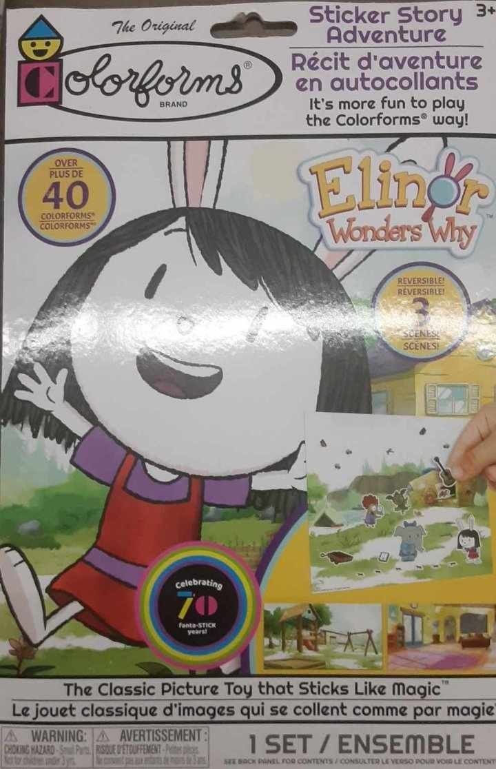New Elinor Wonders Why Colorforms Set