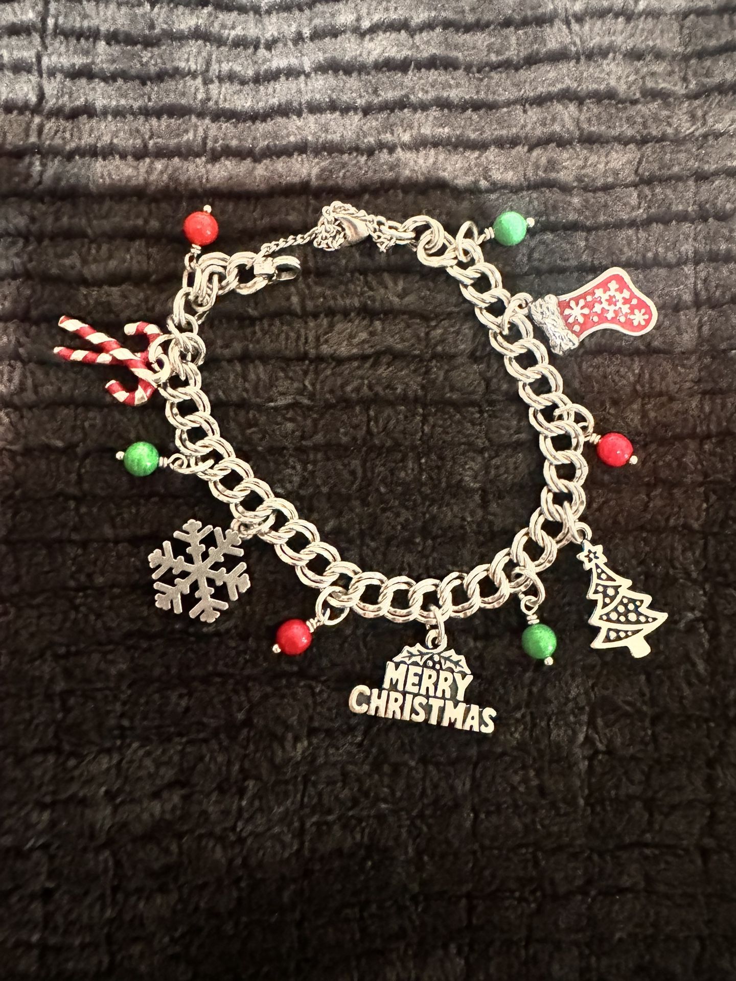 James Avery Christmas Charm bracelet 
