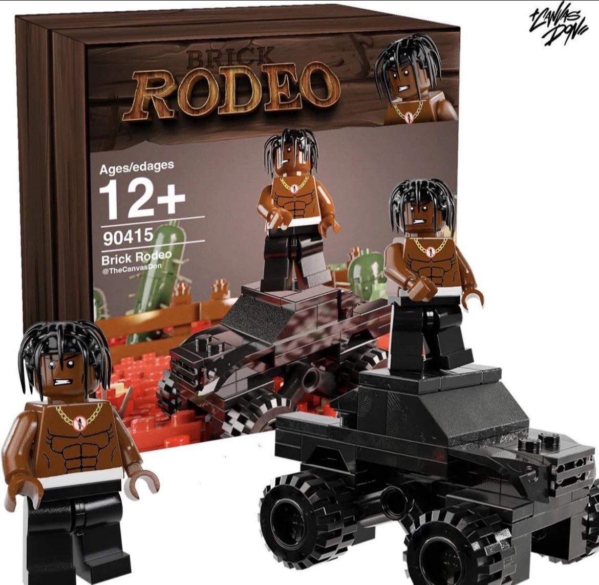 Travis Scott Rodeo Lego Set