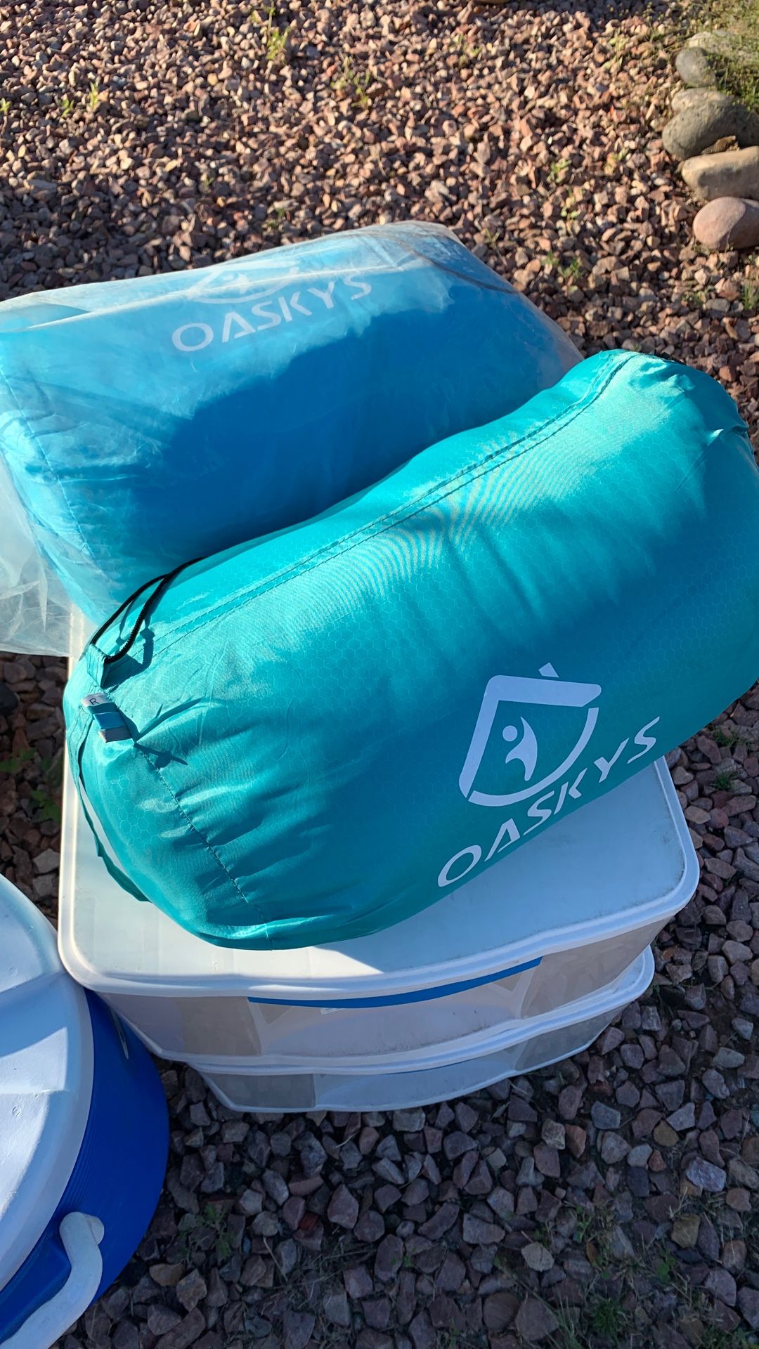 Sleeping Bags .Camping Mattress