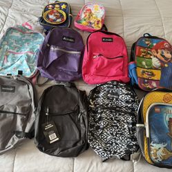 Youth Backpacks (New)