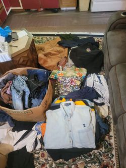 Wholesale clothing lot curated
