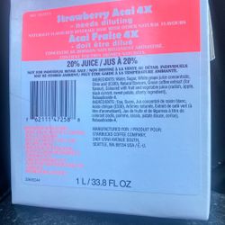 Starbucks Strawberry Açaí 4X 