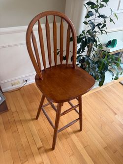 Wooden Bar Stool