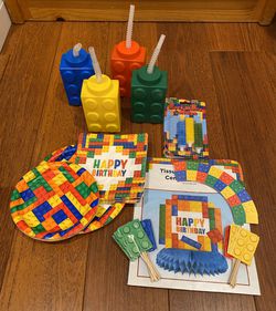 LEGO birthday party supplies
