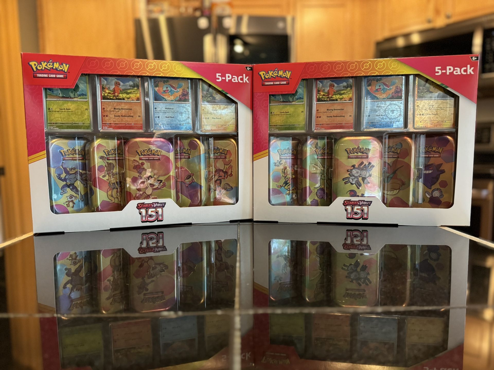 Pokémon Costco 151 Tin Bundle.