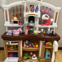 Step2 Kids Play Kitchen Set with Many Accessories