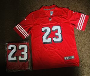 Christian McCaffery #23 San Francisco 49ers Jersey (Men’s S-3XL)
