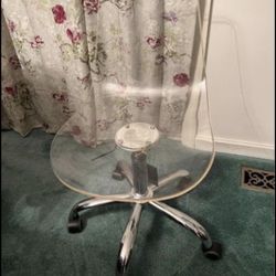 Taikoni Acrylic Swivel Chair 