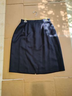 Size 14 Kathie Lee Dark Blue Skirt