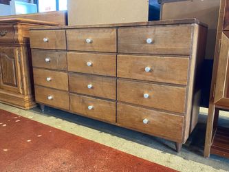 Minimal 12-Drawer Doublewide Dresser