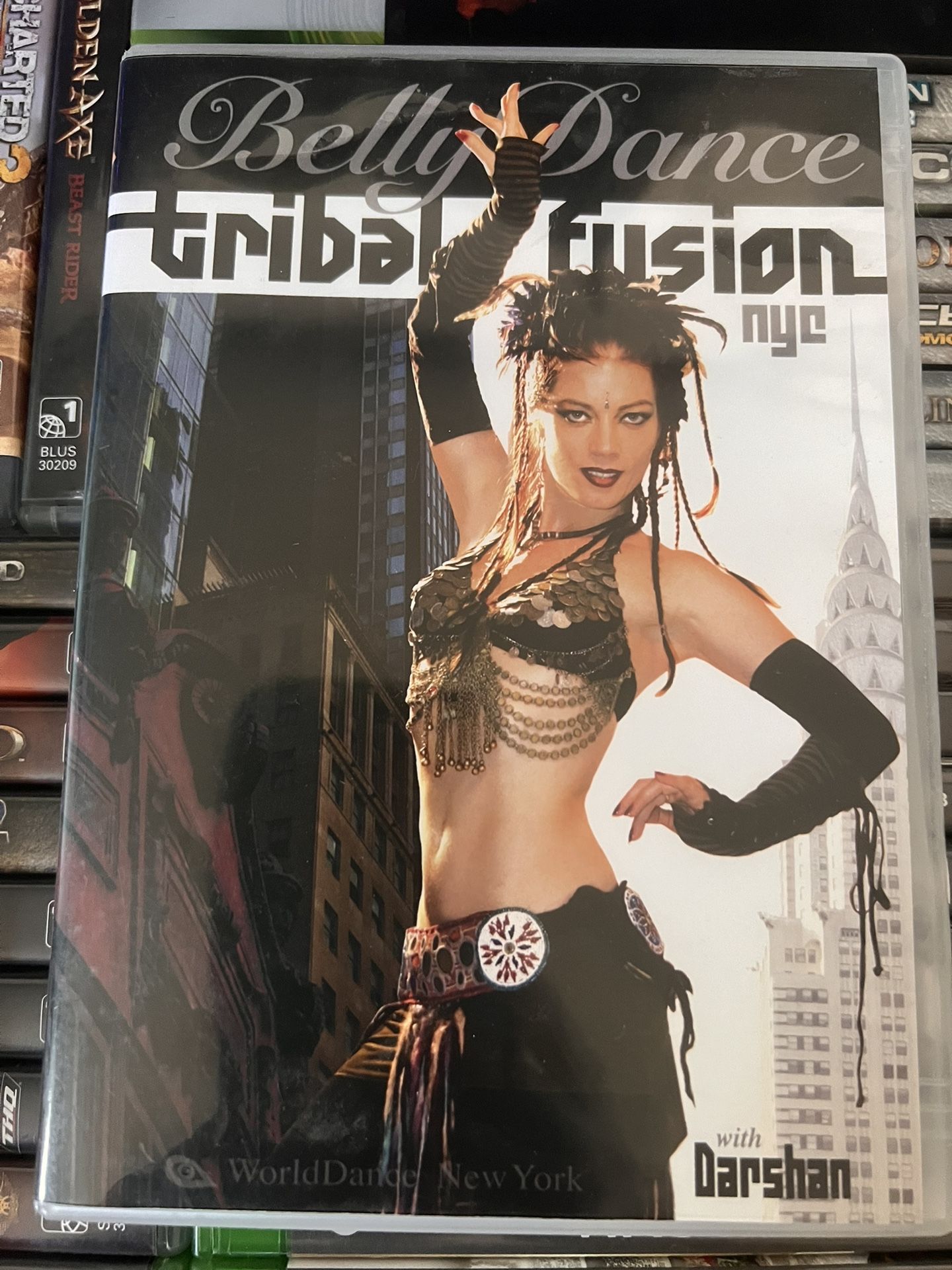 Bellydance tribal fusion instructional DVD