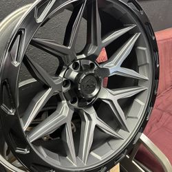 22” LOCK Off-road Rims (Full Set)