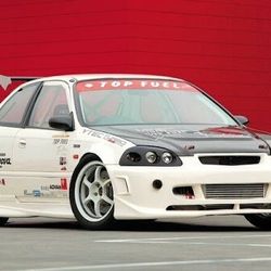 99-00 Civic Rare Top Fuel Bumper And Skirts