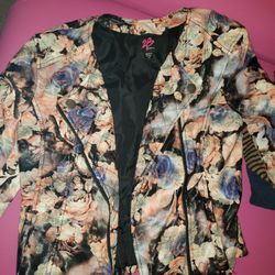 2B Bebe Xsmall Leather Jacket