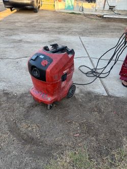 Shop vac and car jack