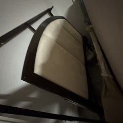 Queen sized Box Spring, Headboard, Frame 