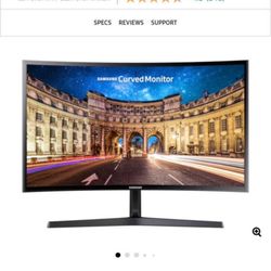 Samsung 27” Curved Monitor - BRAND NEW IN BOX NEVER OPENED