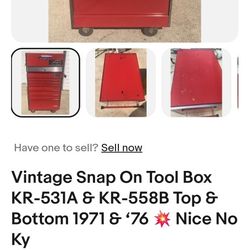 Snap On Tool Box
