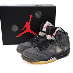 OFF-WHITE x Air Jordan 5 “Ivory” – Size 10.5 – New
