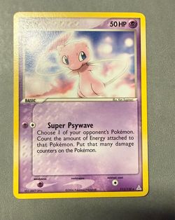 Pokemon tcg Mew non holo dvd promo exclusive
