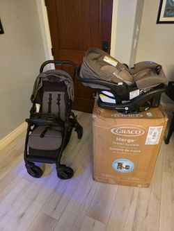 Graco Merge Travel System with Snugride Lite DLX Car Seat