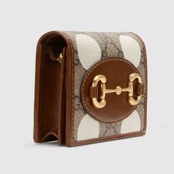 Gucci Horsebit 1955 card case wallet 01USGG