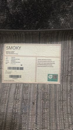 Smoky type of rug