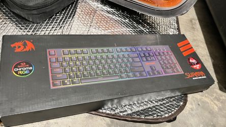 Redragon K582 SURARA RGB LED Backlit Mechanical Gaming Keyboard 