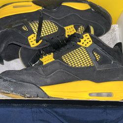 jordan 4 thunder size 9
