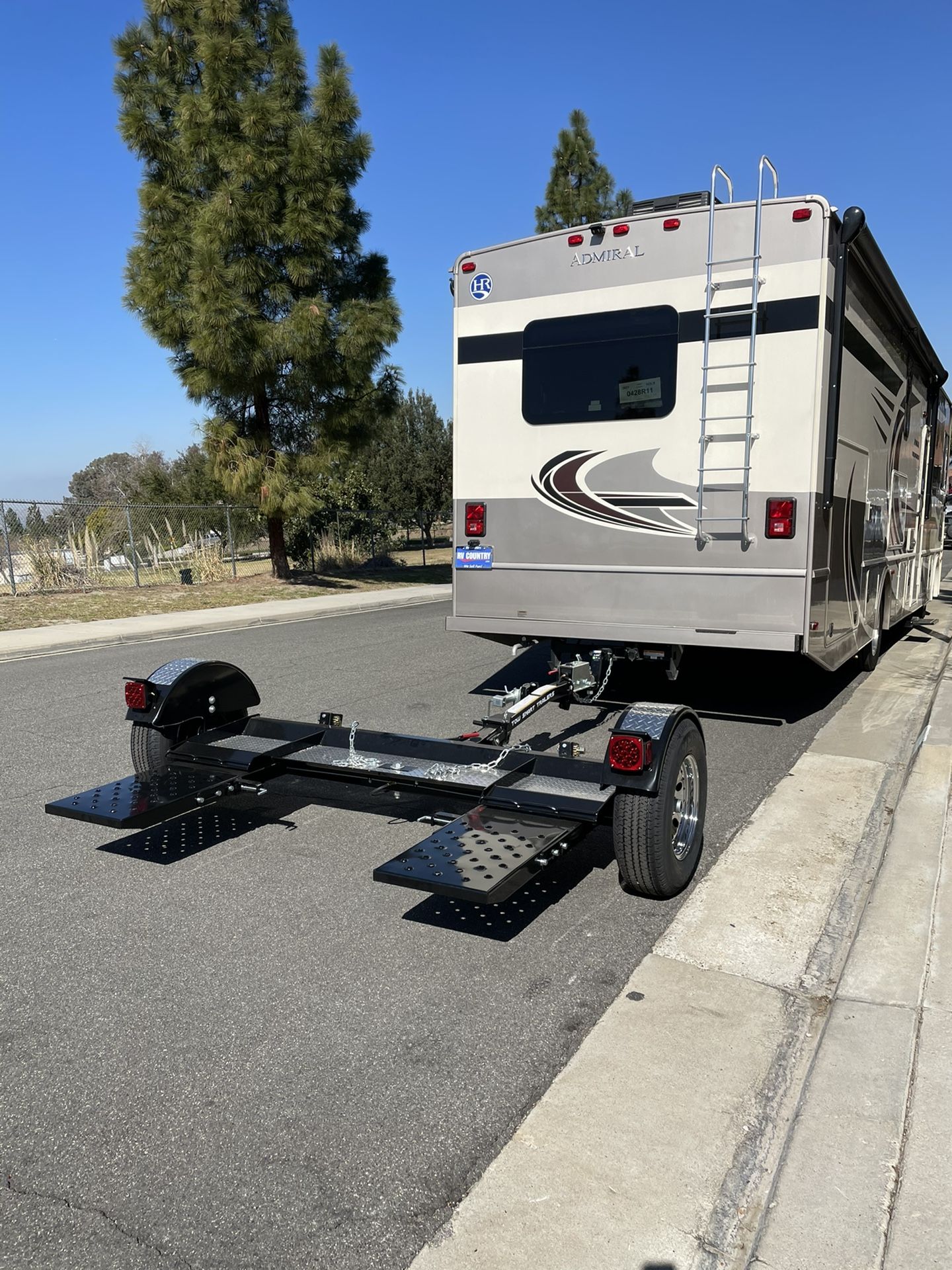 Tow Smart Dolly Premium Folding Tow Dolly With Surge Brakes