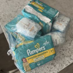 Premie Diapers 