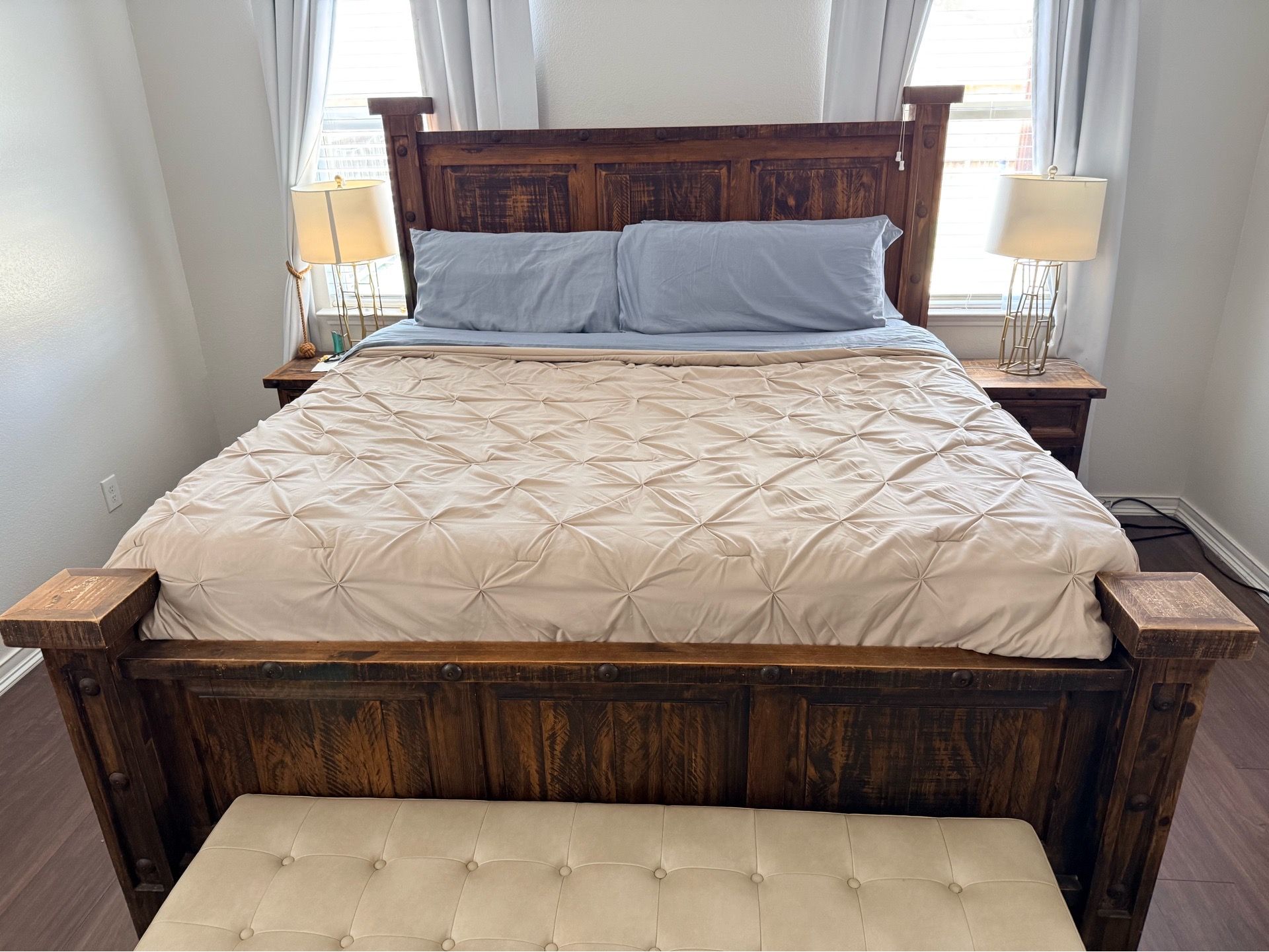 Rustic Furniture Depot King size bedroom set