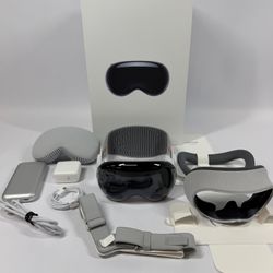 Apple Vision Pro M2 512GB 33W Dual Loop Band M MQL93LL/A With Accessories